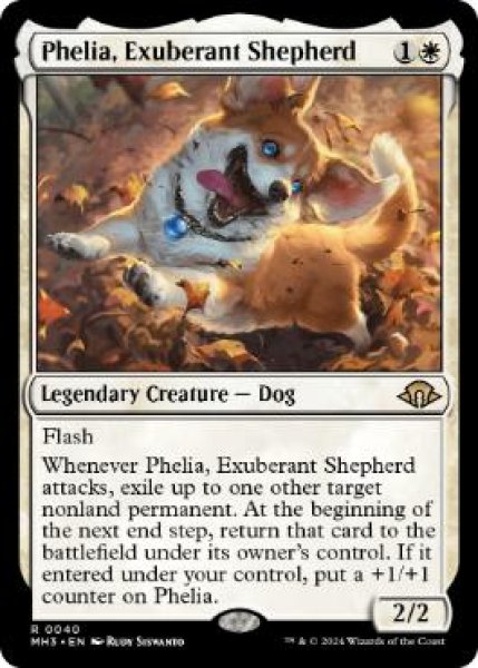 画像1: 《溌剌の牧羊犬、フィリア/Phelia, Exuberant Shepherd》[MH3] (1)