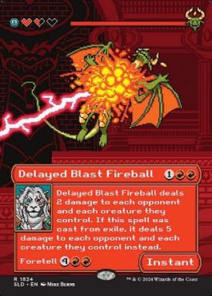 画像1: ■ボーダーレス■《ディレイド・ブラスト・ファイアーボール/Delayed Blast Fireball》[SLD] (1)