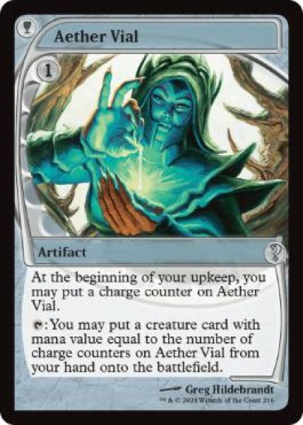 画像1: 《霊気の薬瓶/Aether Vial》[MB2]  (1)