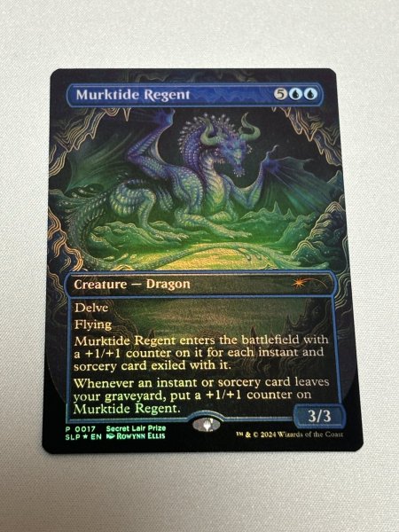 画像1: 【Foil】《濁浪の執政/Murktide Regent》[SLP] (1)