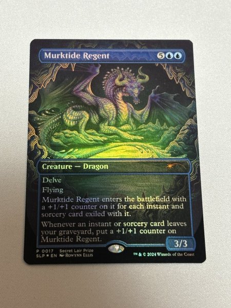 画像1: 【Foil】《濁浪の執政/Murktide Regent》[SLP] (1)